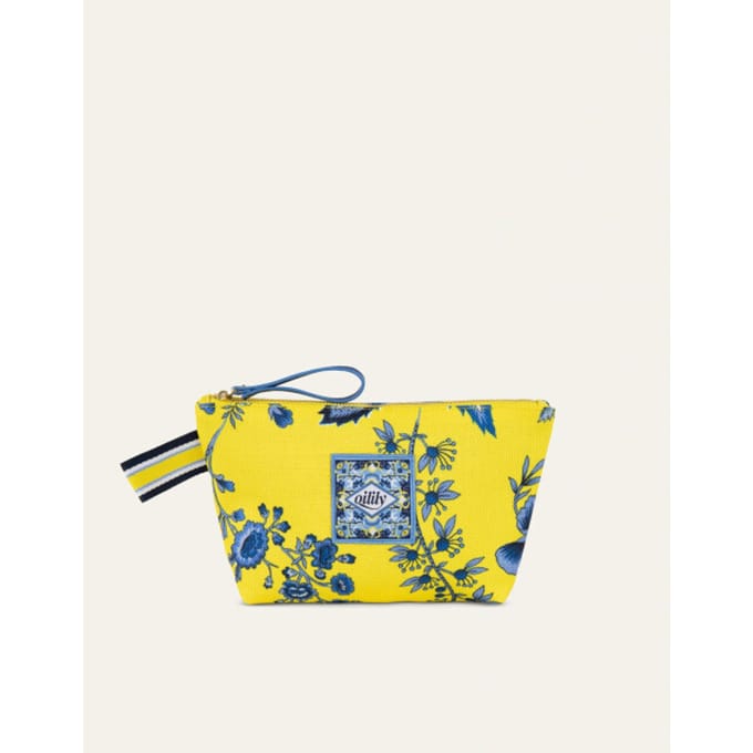 Oilily Penny - Make-up tas - Dames - Ritssluiting - Waterafstotend - Wit - One size