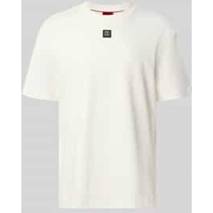 Regular fit T-shirt van puur katoen, model 'DALILE'
