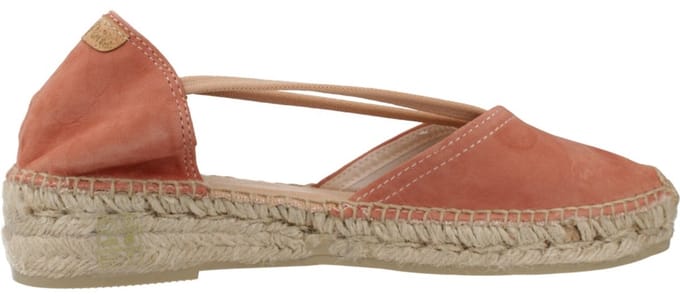 Suède espadrilles voor dames met bandjes | ERLA-A