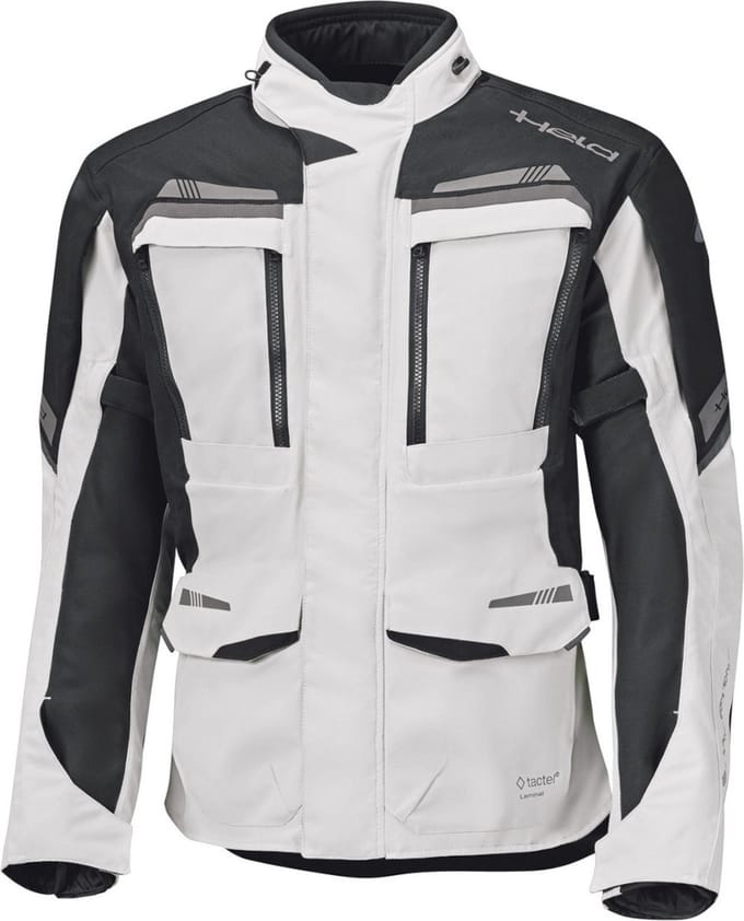 Held Lonborg Top Zilver Zwart Textiele Motorjas - Jas