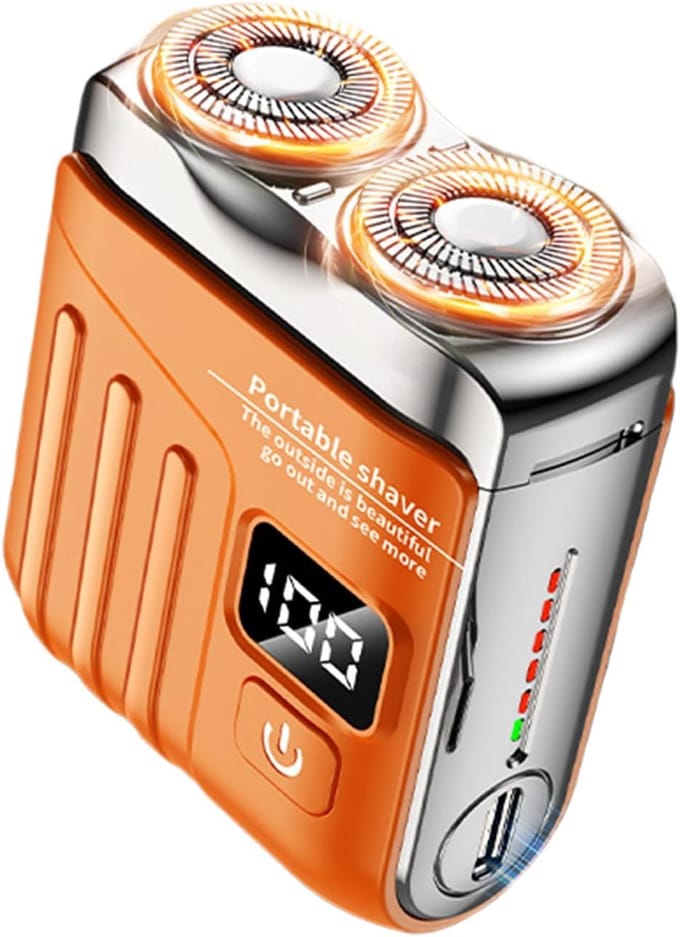 Elektrisch Scheerapparaat - Draagbaar Apparaat - Reizen & Verzorging - 8000 RPM Motor - Compact Formaat