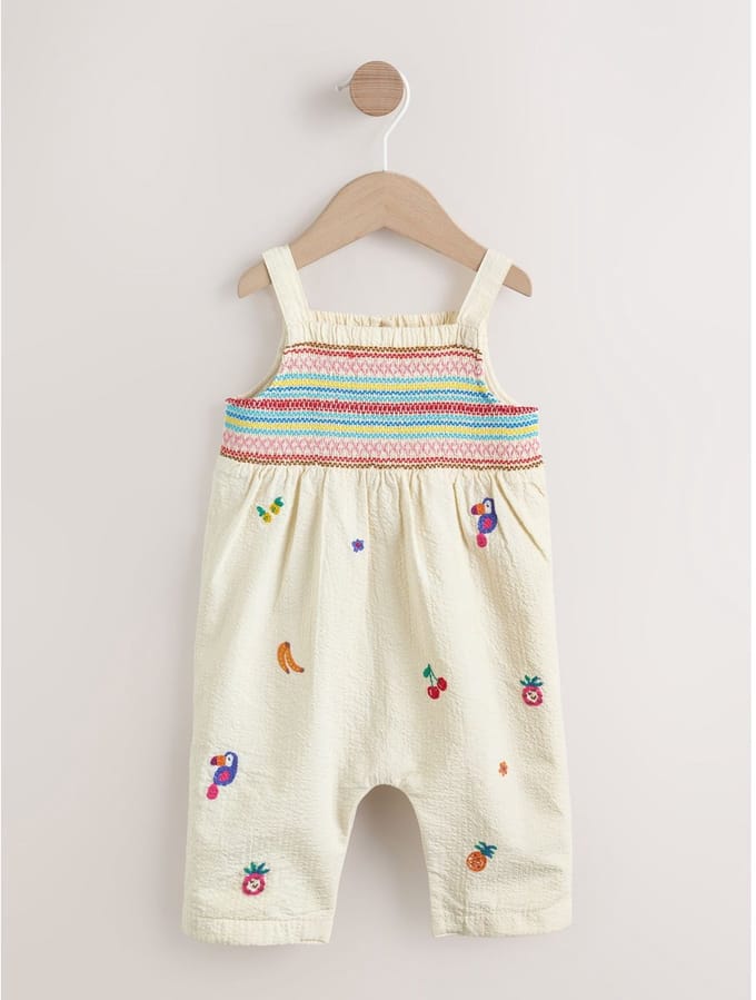 Next - Meisjes - Babyromper met lange pijpen - Wit