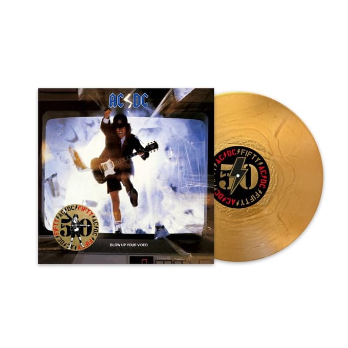 AC/DC - Blow Up Your Video (50th Anniversary Gold Color Vinyl) (LP)