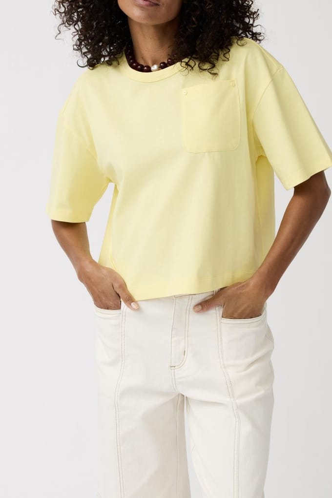 Alchemist Tee Ashley Butter Yellow Größe: XL | Hemden Outlet | Damen | Gelb