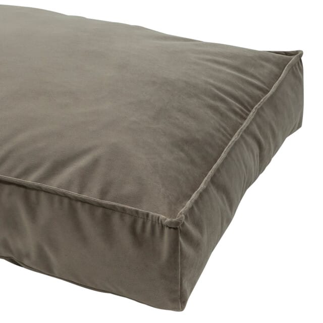 Madison - Hondenlounge 100x68 velvet taupe M