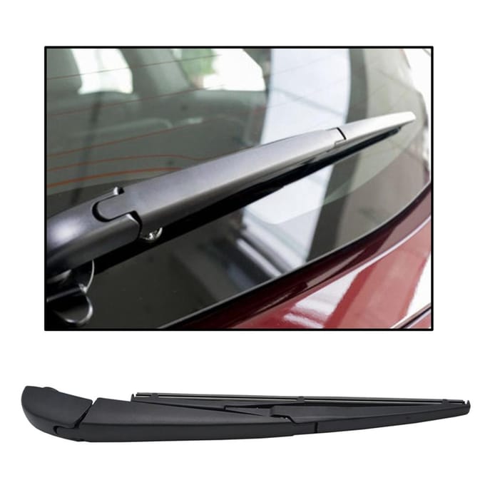 Achterruitwisserarm en -bladset voor Land Rover Discovery Sport 2015-2020 black