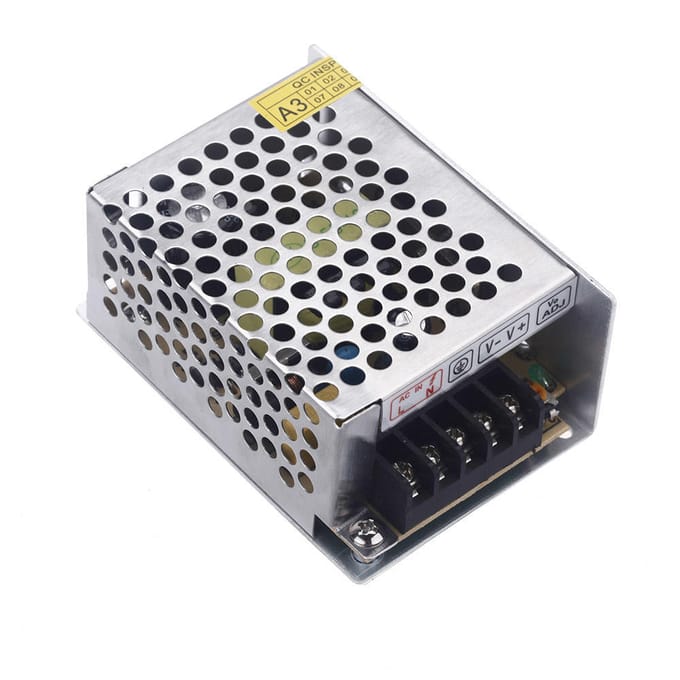 AC 100V ~ 240V naar DC 24V 2A 48W Spanningstransformator Schakelaar Voeding voor ledstrip