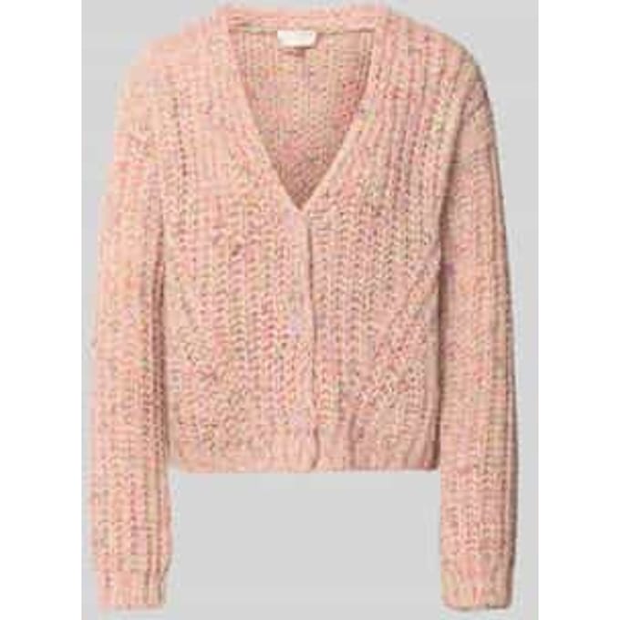 relaxed fit cardigan met katoen-aandeel