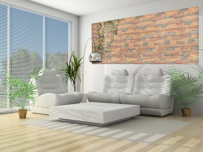 Modern Abstract Design 3D Photo Wallcovering