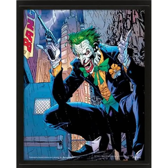 3D-lijst voor kinderen Pyramid Joker Bang
