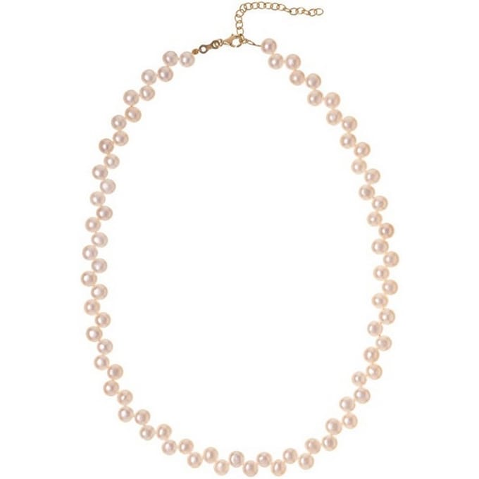 ALISIA AL5143.01.000 GOLD-PLATED KETTING MET PARELS 1 STUK