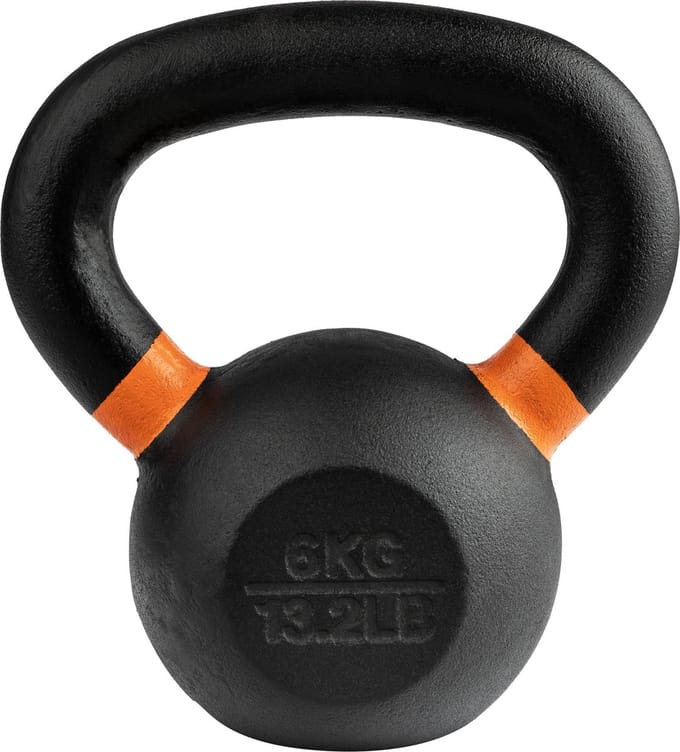 Wonder Core, Power Coating Kettlebell - 6kg, krachttraining, conditietraining, kettlebells, gewichten