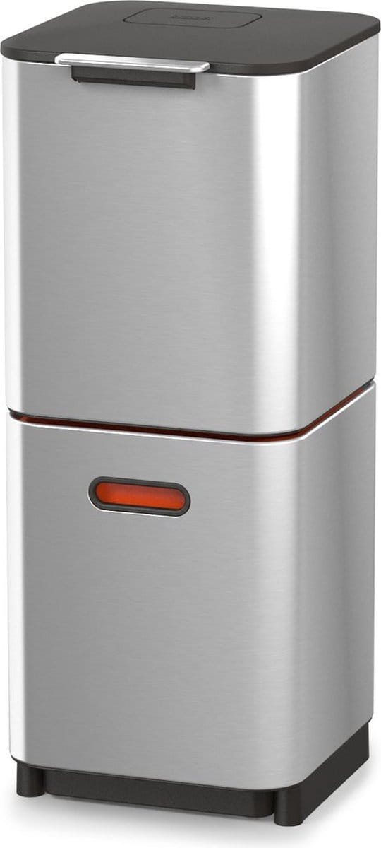 Joseph Joseph Intelligent Waste Prullenbak Totem 2.0 Compact Recycler - 40 l - Zilver