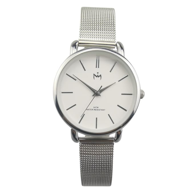 Crown Horloge Bold Silver