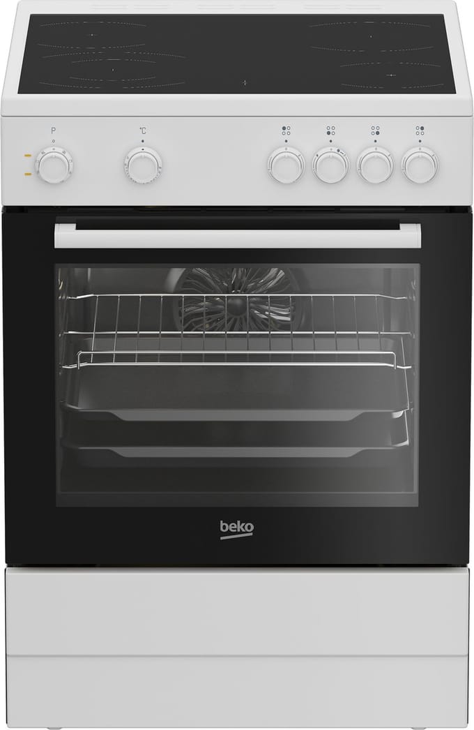 Beko FBM6701W - Keramisch Fornuis