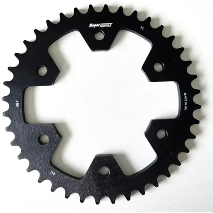 Moto aluminium kroon Supersprox 525 RAL-497:40