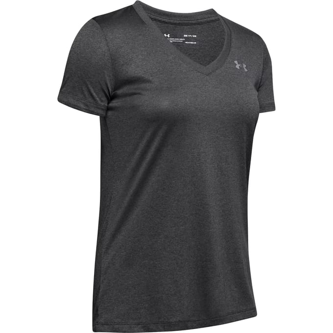 Dames-T-shirt met v-hals Under Armour Tech™