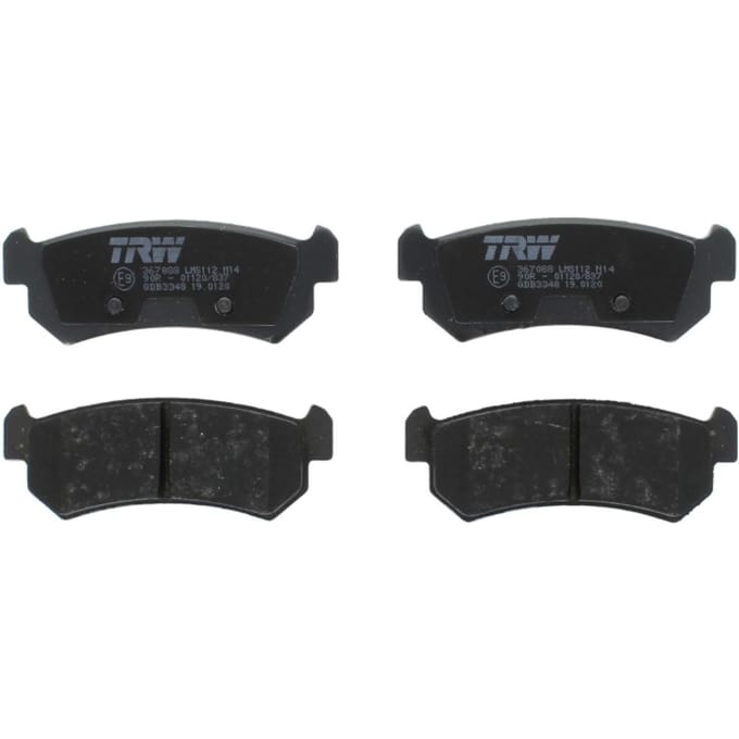 Remblokset TRW GDB3348, achter