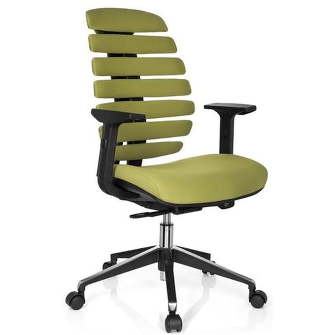hjh office Ergo Line II - Bureaustoel - Stof - Groen