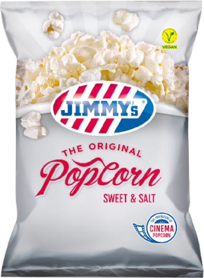 JIMMY's Popcorn zoet&zout XS Mini Bag 21x 22g Classic-Popped