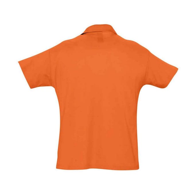 SOLS Heren Zomer II Poloshirt (Oranje)