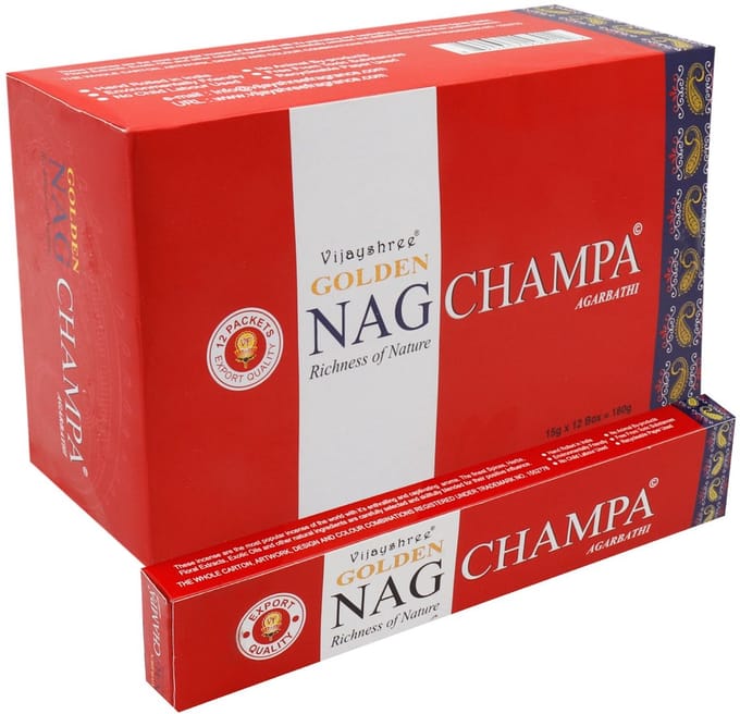 15g Golden Nag - Champa-wierook