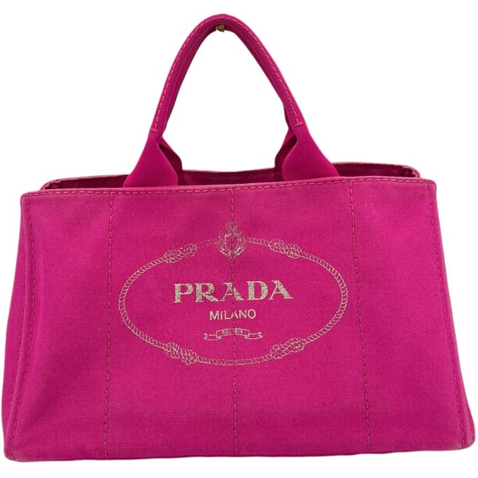 Prada stoffen draagtas Canapa