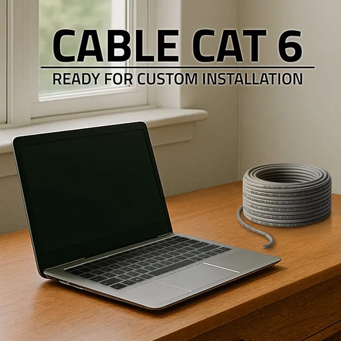 Qoltec netwerk patchkabel UTP twisted pair |   Koper Cu |   CAT6 |   Hoge snelheid 1 Gb/s |   LAN |   50m |   Grijs