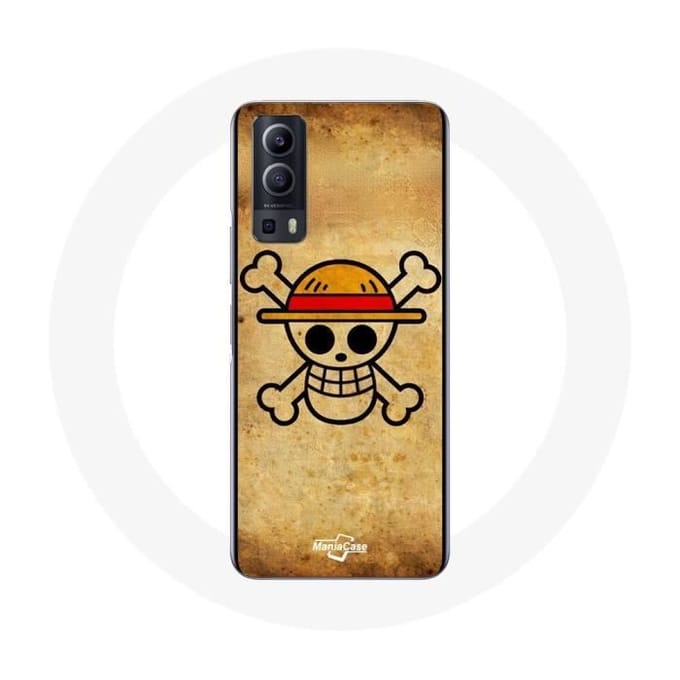 Vivo Y72 Case Manga schedel uit één stuk