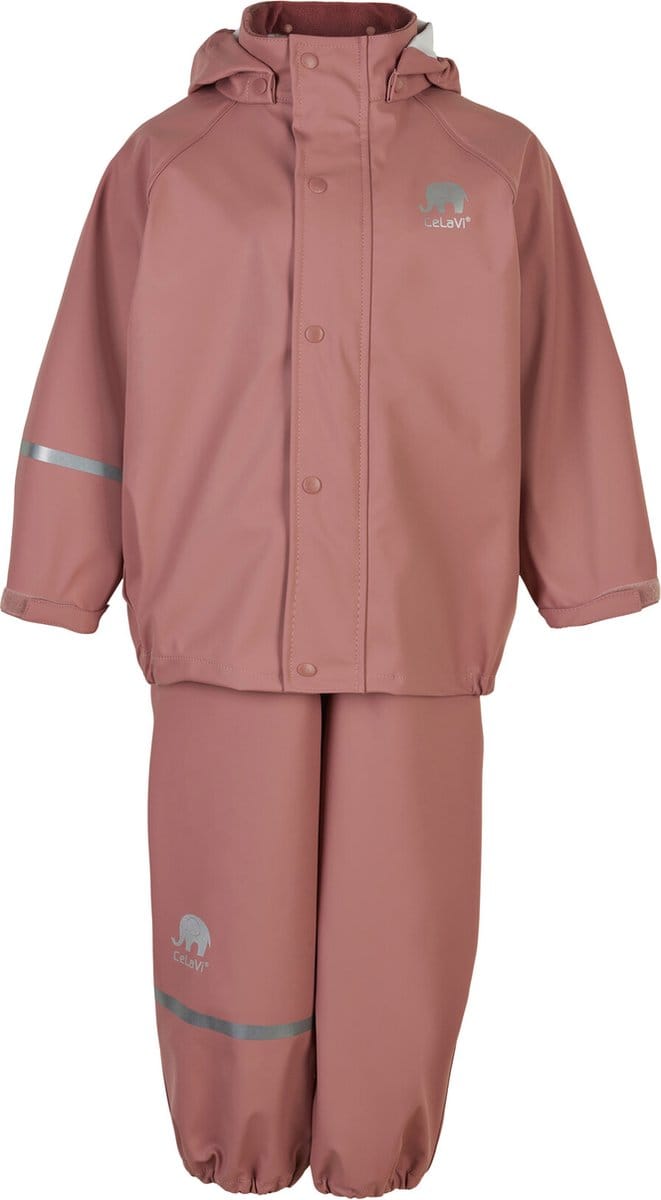 CeLaVi - Basic regenpak voor kinderen - Burlwood - maat 100 (98-104cm)