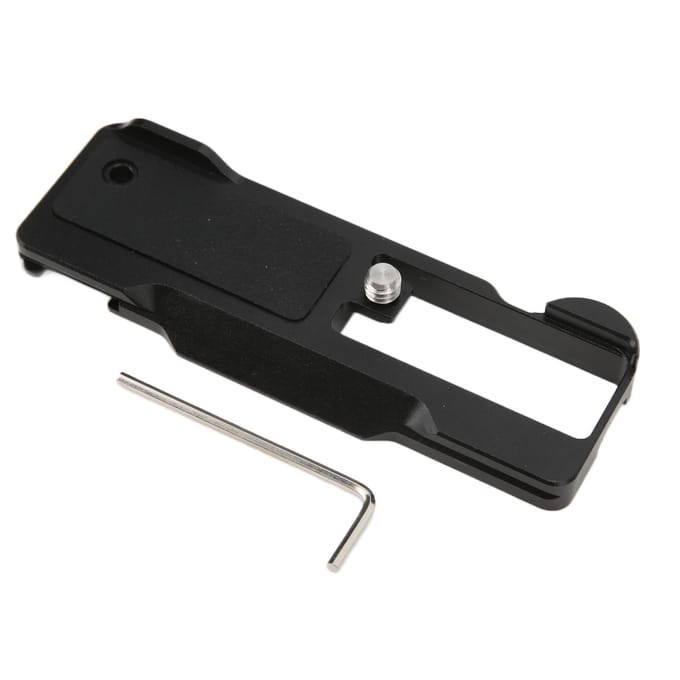 Multifunctionele Uitbreidingsbeugel Metalen L-Beugel Basisplaat Beugel voor Sony ZV1 Camera gray