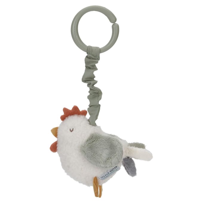 Little Dutch - Farm Trilfiguur Kip Babyknuffels