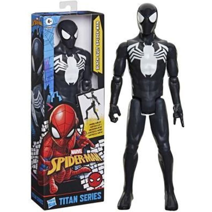 Hasbro actiefiguur Marvel Spider-Man Titan Series Symbiote 30 cm speelgoed
