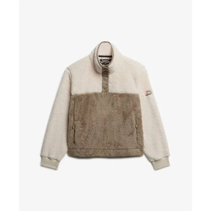 Super zachte teddy polaire voor vrouwen Superdry Mash Up