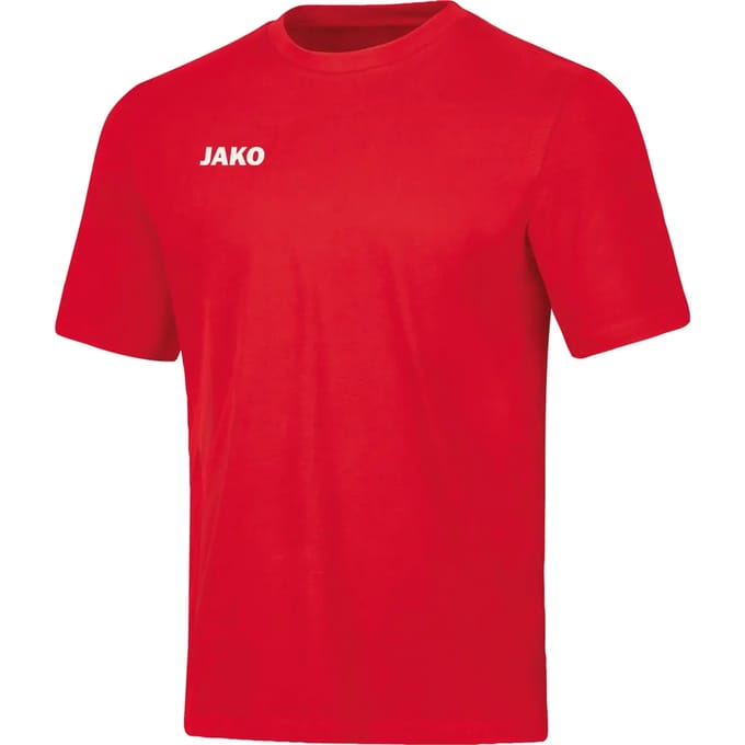 Jako Base T-Shirt Heren - Rood | Maat: S