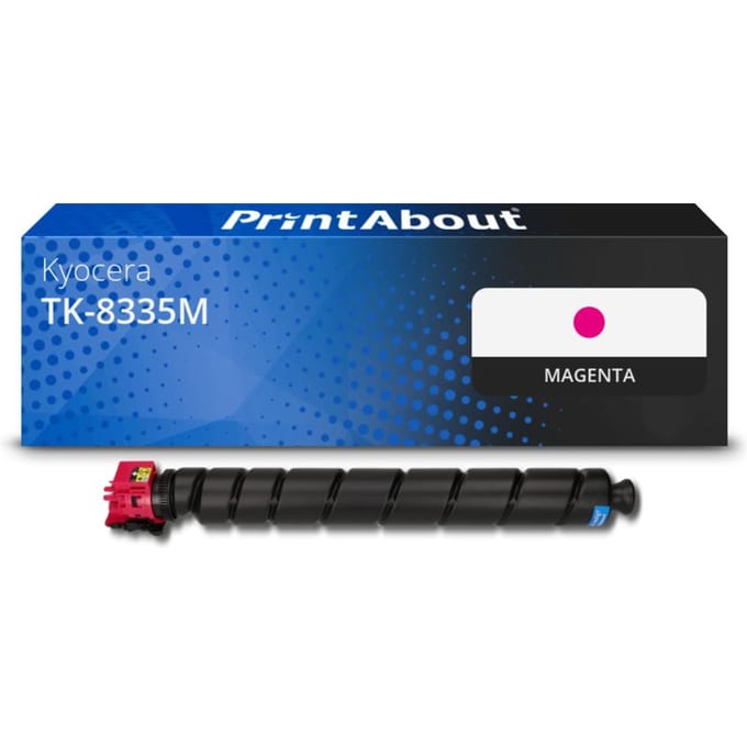 PrintAbout huismerk Toner TK-8335M Magenta Geschikt voor Kyocera