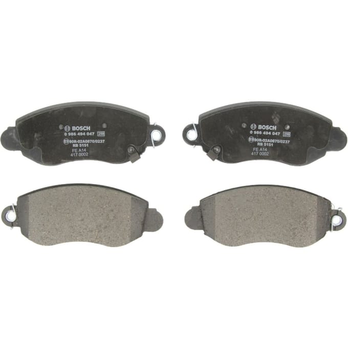Remblokset BOSCH 0 986 494 047, voor