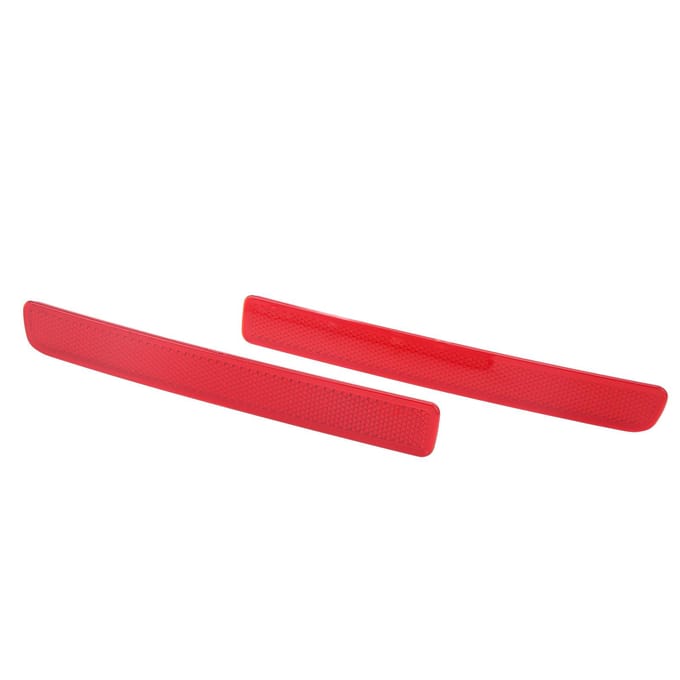 Auto Achterbumper Reflector Waarschuwingsstrip XFF50003 XFF500020 Vervanging voor Land Rover Discovery red