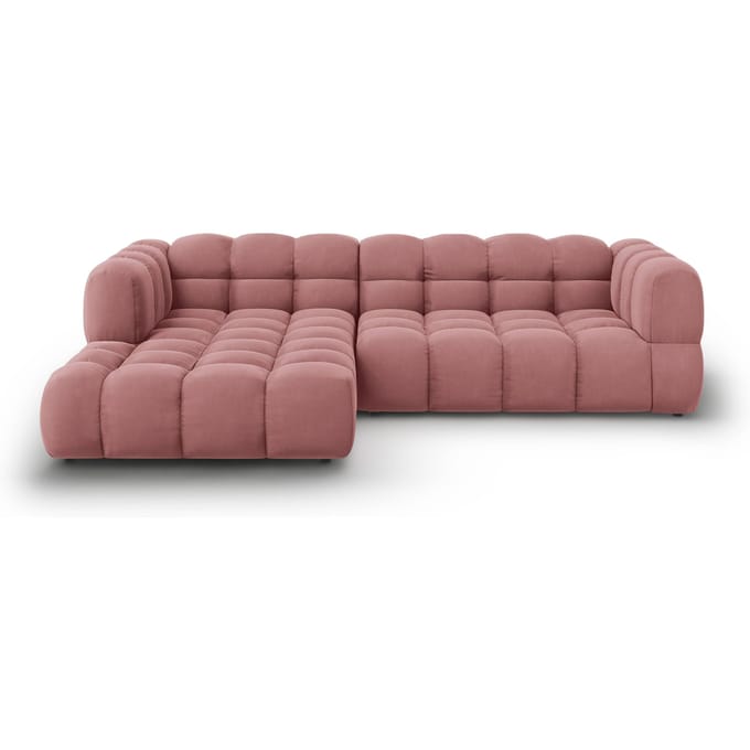 4-zits hoekbank Sky links velvet | Cosmopolitan Design