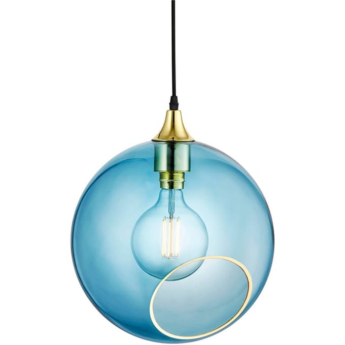 DESIGN BY US Hanglamp Ballroom XL, blauw