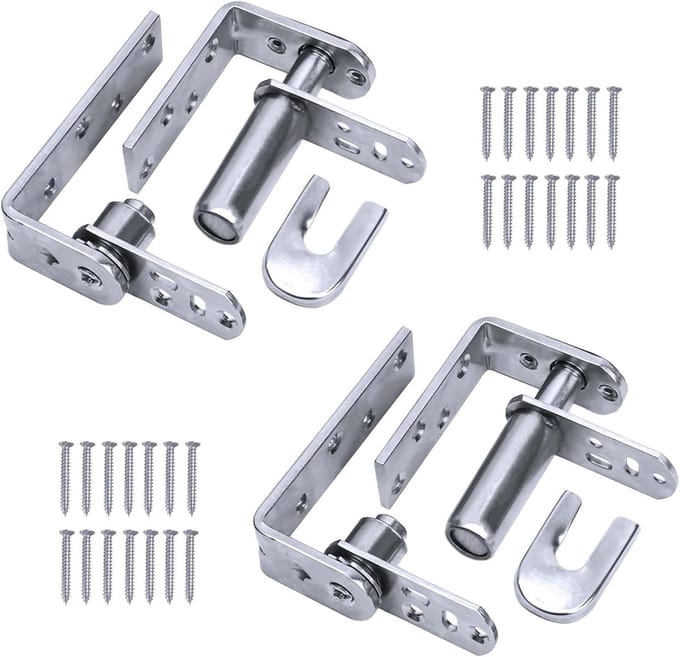 Dikte van 304 RVS Zelfvergrendeling Cafe Swinging Saloon Deur Scharnieren - Hardware Gravity Scharnieren