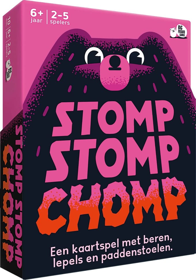 Stomp Stomp Chomp – Spannend & Actievol Bordspel voor het Hele Gezin