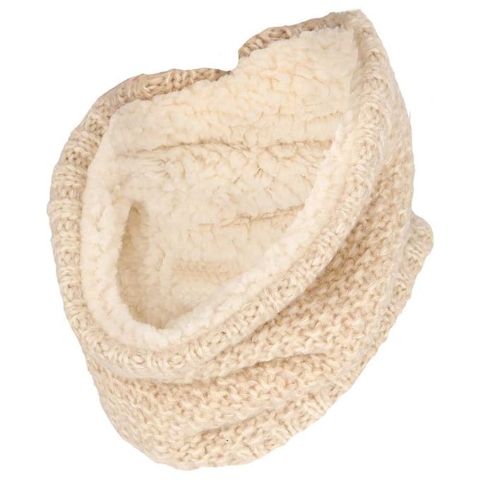 Ski Colsjaal dames - One Size - Wool white