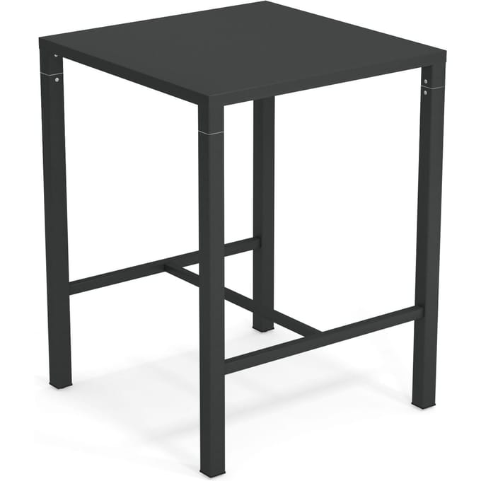 Emu Nova Statafel vierkant - antiekijzer - 80 x 80 cm