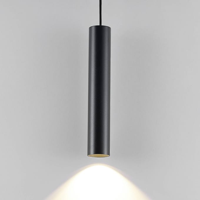 Deko Light Can 350, 1x 7,5 W GU10, Schwarz 342257 Hanglamp Stiftfitting GU10 7.5 W Zwart