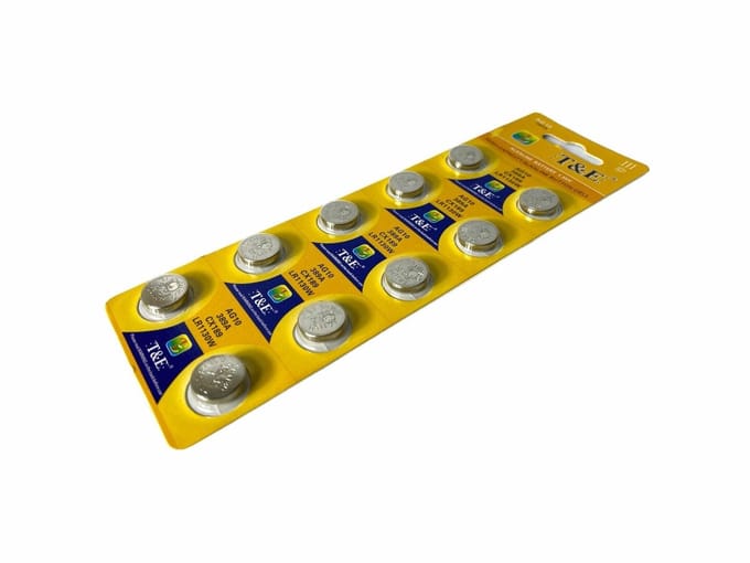 AG10- Knoopcel Batterijen - Alkaline Batterijen - LR1130/LR54 - 10 Stuks