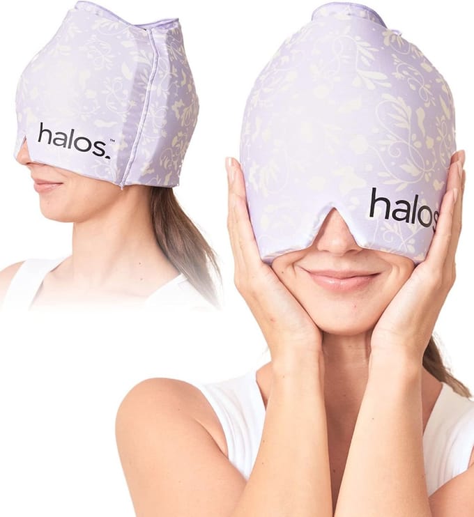 Flexibele Migraine Hoed met IJsresistentie voor Hoofd- en Spanningpijnverlichting