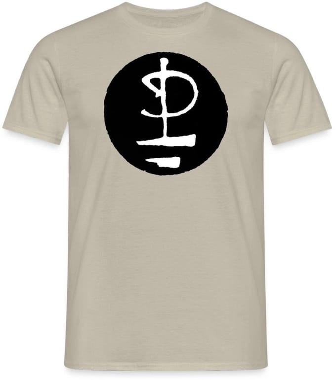Pink Floyd Logo Zwart Wit T-Shirt Heren