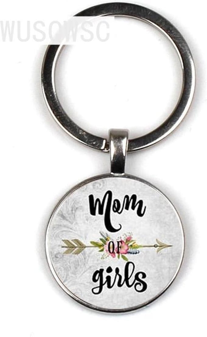 Sleutelhanger | mom of girls | kado moeder
