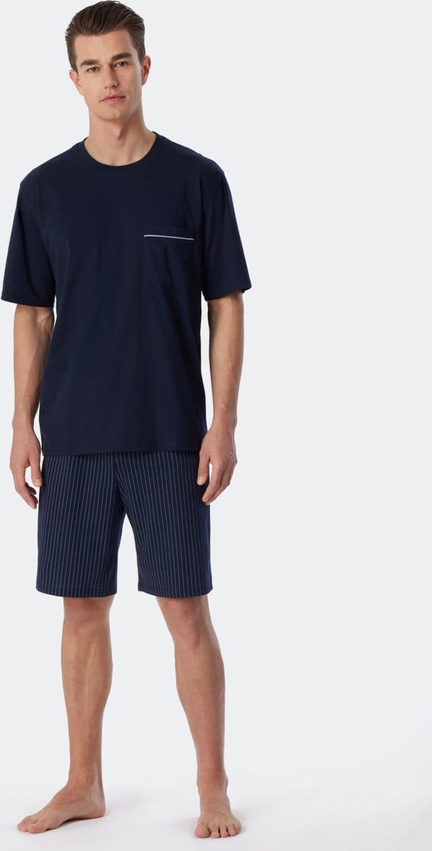 Schiesser Schlafanzug kurz Heren Shortama - Maat S